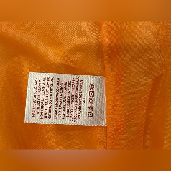 Sold! Orange Faded Glory Puffer coat - Picture 6 of 7
